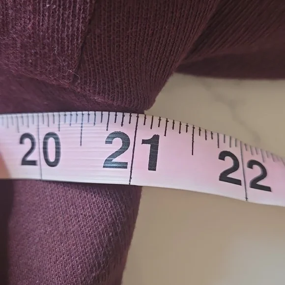 Vintage Finity Maroon Wine Wool Blend Jacket Black Velvet Collar Tailored Boxy - Picture 7 of 8